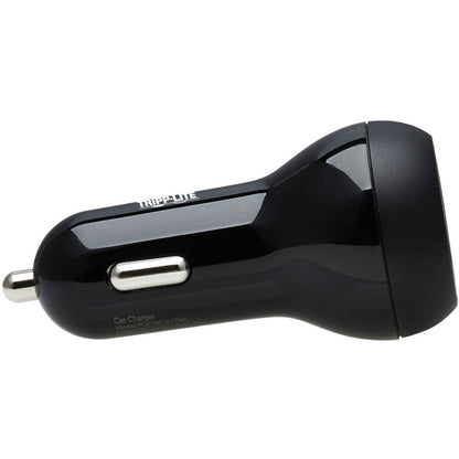 Tripp Lite USB Car Charger Dual-Port 39W Charging USB-C 27W, USB-A 12W