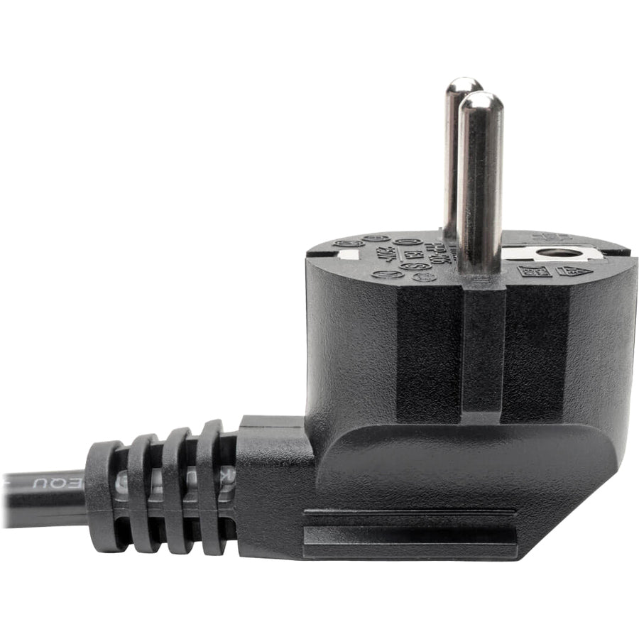 Tripp Lite 6ft 2-Prong Computer Power Cord European Cable C13 to SCHUKO CEE 7/7 Plug 10A 6'