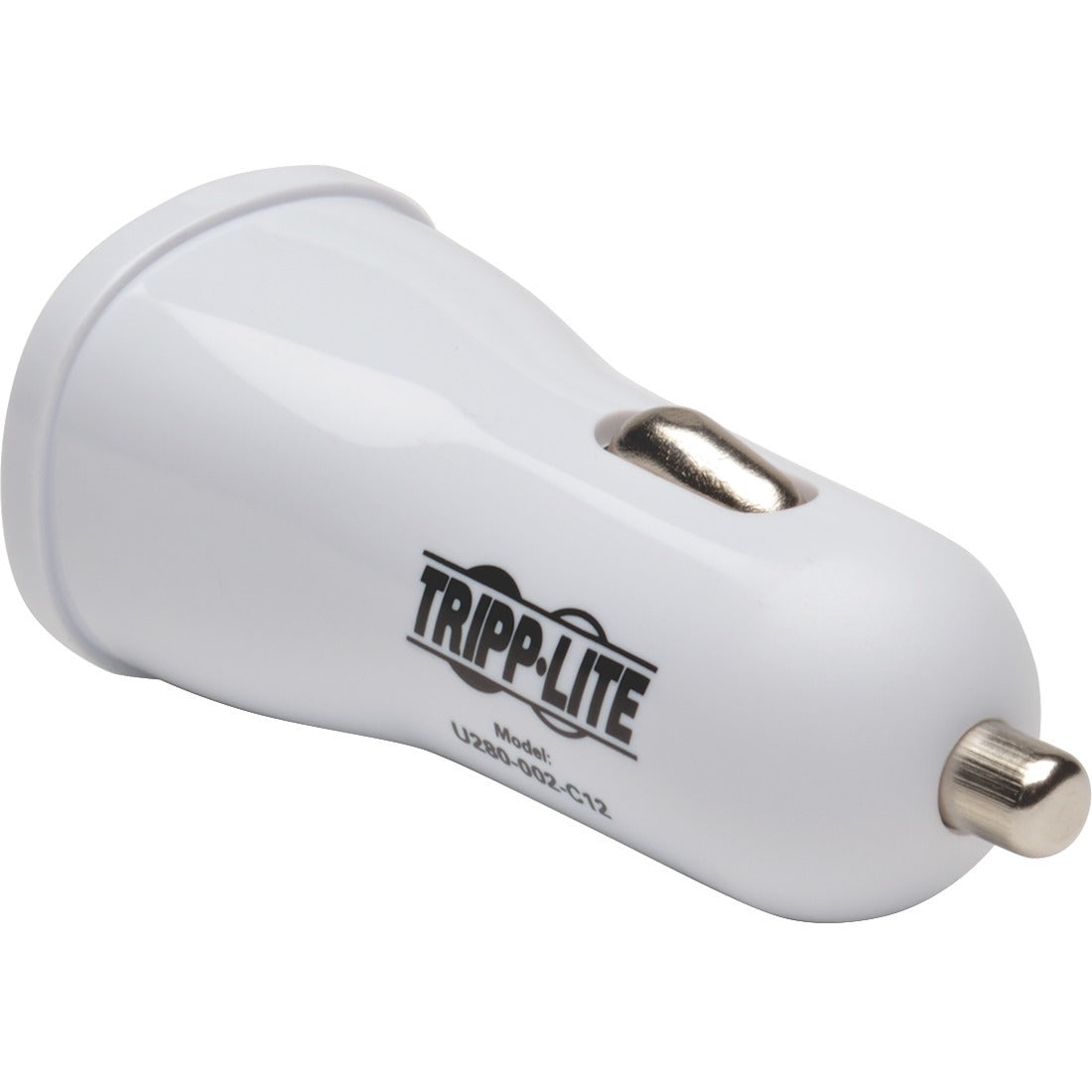 Tripp Lite Dual USB Tablet Phone Car Charger High Power Adapter 5V / 3.1A 15.5W