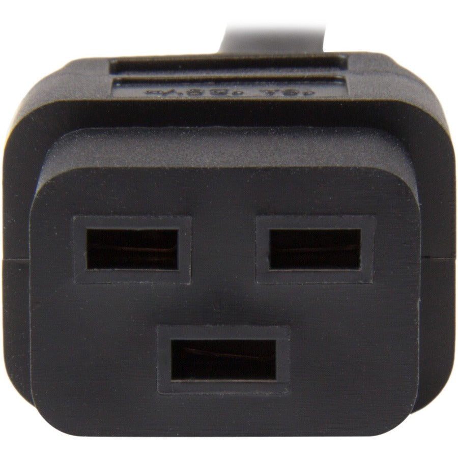 StarTech.com 10 ft Heavy Duty 14 AWG Computer Power Cord - NEMA 5-15P to C19