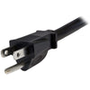StarTech.com 10 ft Heavy Duty 14 AWG Computer Power Cord - NEMA 5-15P to C19
