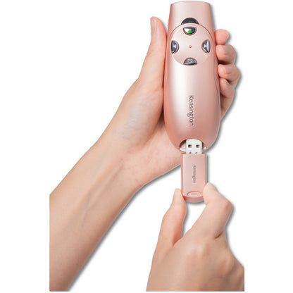 Kensington Presenter Expert Wireless With Green Laser - Rose Gold