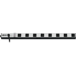 Tripp Lite Power Strip 120V 5-15R 8 Outlet 10' Cord 24" Length Vertical