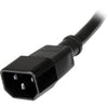 StarTech.com 10 ft 14 AWG Computer Power Cord Extension - C14 to C13