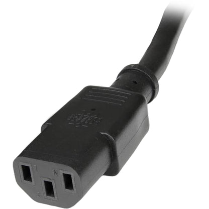 StarTech.com 10 ft 14 AWG Computer Power Cord Extension - C14 to C13