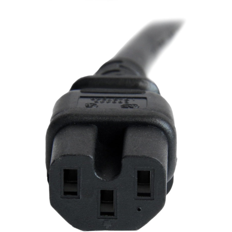 StarTech.com 6 ft 14 AWG Computer Power Cord - IEC C14 to IEC C15