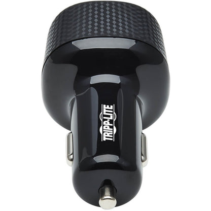Tripp Lite USB Car Charger Dual-Port 45W Charging USB-C 27W QC4+ USB-A 18W