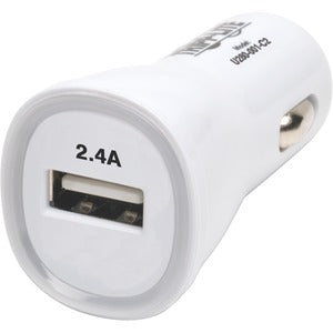 Tripp Lite USB Tablet Phone Car Charger High Power Adapter 5V / 2.4A 12W