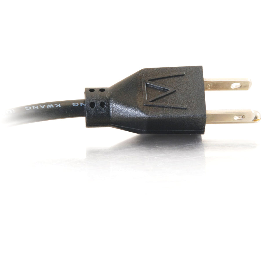 C2G 15ft Power Extension Cord - 18 AWG - NEMA 5-15P to NEMA 5-15R