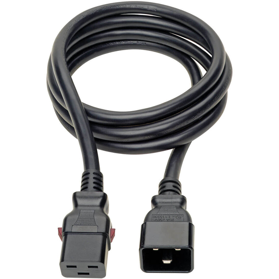Tripp Lite Power Extension Cord C20 to Locking C19 M/F 12 AWG 20A Black 6ft