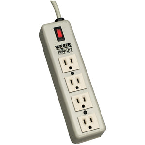 Tripp Lite Waber Industrial Power Strip 4 outlets 6' Cord 5-15P