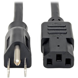Tripp Lite 12ft Computer Power Cord Cable 5-15P to C13 10A 18AWG 12'