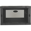 Tripp Lite 6U Wall Mount Rack Enclosure Cabinet Knock Down w/Doors & Sides