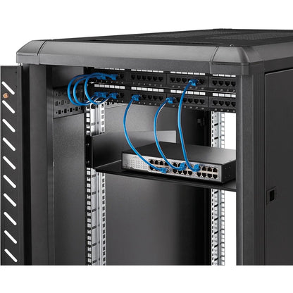 StarTech.com StarTech.com Black Standard Universal Server Rack Cabinet Shelf