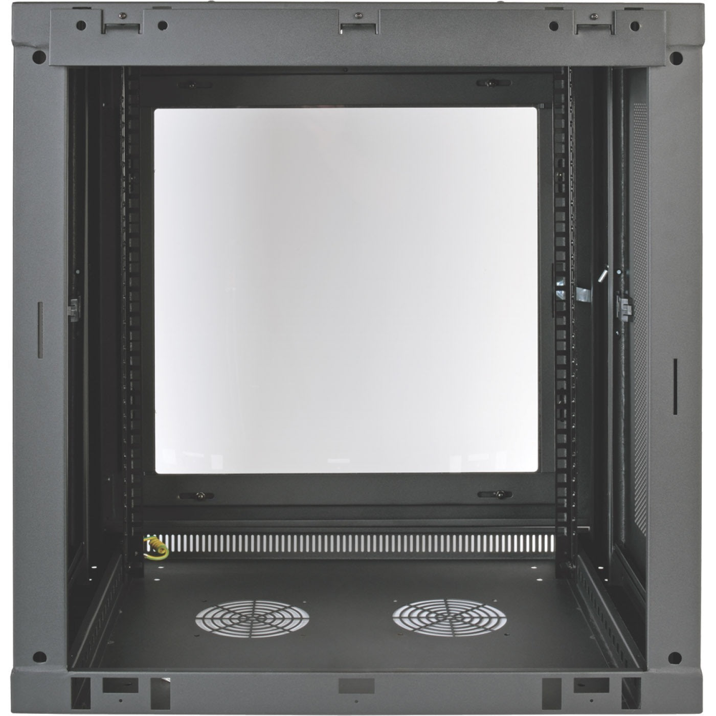 Tripp Lite 12U Wall Mount Rack Enclosure Server Cabinet w/ Glass Front Door