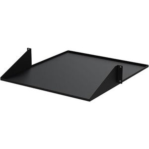 StarTech.com 2U 19" 2-Post Network Rack Cabinet Shelf 20in Deep Center Mount Cantilever Tray Rackmount for AV/Data Equipment 75lb Capacity