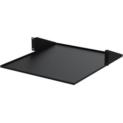 StarTech.com 2U 19" 2-Post Network Rack Cabinet Shelf 20in Deep Center Mount Cantilever Tray Rackmount for AV/Data Equipment 75lb Capacity