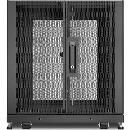 APC by Schneider Electric NetShelter SX 12U Server Rack Enclosure 600mm x 900mm w/ Sides Black
