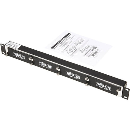 Tripp Lite High-Density Copper/Fiber Enclosure Mini Panel, 1U, 4-Cassette Capacity