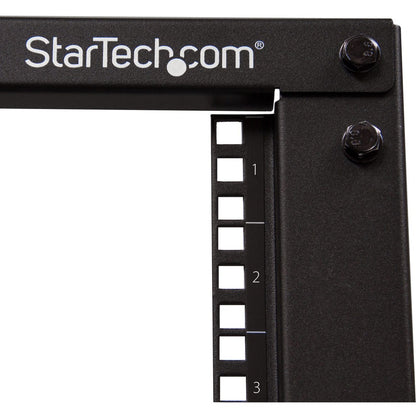 StarTech.com 8U 19" Open Frame Server Rack - Compact, 4 Post, Adjustable Depth (22 to 40") - Mobile Network Rack - HP ProLiant ThinkServer