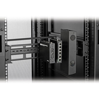 Tripp Lite Adjustable Rack-Mount DIN Rail Kit - Top Hat, Mini Top Hat and G-Style Rails