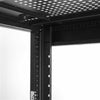 StarTech.com 25U Server Rack Cabinet - 4 Post Adjustable Depth 7-35" Locking Vented Rolling Network/Data/IT Enclosure w/Casters/Cable Mgmt