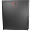 StarTech.com 25U Server Rack Cabinet - 4 Post Adjustable Depth 7-35" Locking Vented Rolling Network/Data/IT Enclosure w/Casters/Cable Mgmt