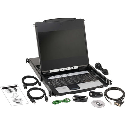 Tripp Lite B030-DP08-17DIP 8-Port DisplayPort KVM Switch Console