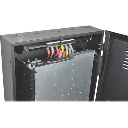 Tripp Lite 6U Wall Mount Low Profile Secure Rack Enclosure Cabinet Vertical