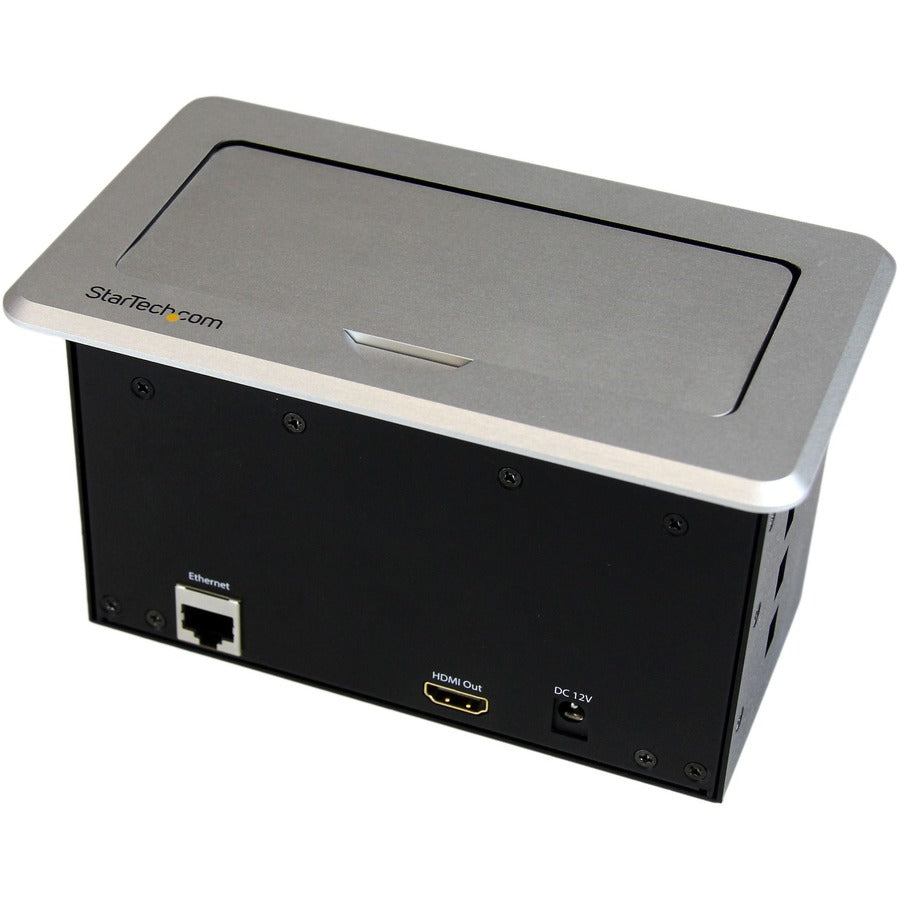 Star Tech.com Conference Table Connectivity Box - HDMI / VGA / Mini DisplayPort to HDMI Output with Fast Charge USB Port