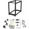 StarTech.com 18U 19" Open Frame Server Rack - 4 Post, Adjustable Depth 22 to 40" - Mobile Network Equipment Rack - HP ProLiant ThinkServer