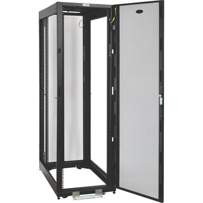 Tripp Lite 42U Rack Enclosure Server Cabinet Doors & Sides 2400lb Capacity