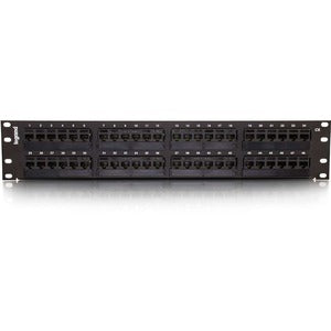 C2G 48-Port Cat6 110-Type Patch Panel