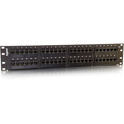 C2G 48-Port Cat6 110-Type Patch Panel