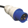 Tripp Lite PDU Basic 230V 32A 7.4kW C19 4 Outlet IEC309 Blue Horizontal 1URM