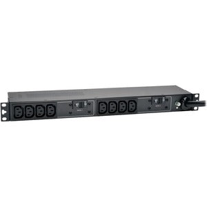 Tripp Lite PDU Basic 230V 32A 7.4kW C13 10 Outlet IEC309 Blue Horizontal 1URM