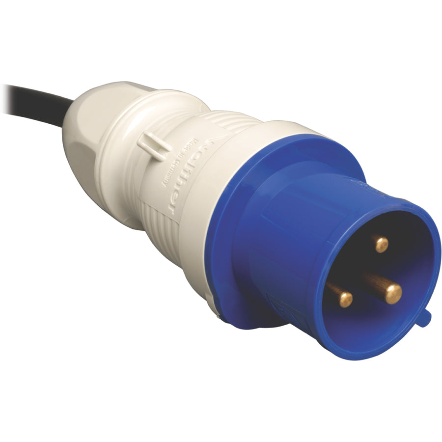 Tripp Lite PDU Basic 230V 32A 7.4kW C13 10 Outlet IEC309 Blue Horizontal 1URM