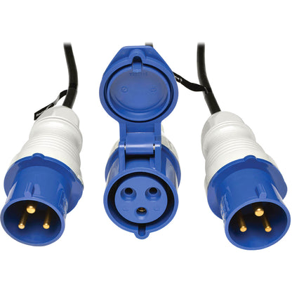 Tripp Lite PDU Monitored 7.4KW 230V ATS IEC309 32A 2 Blue Inputs 1URM