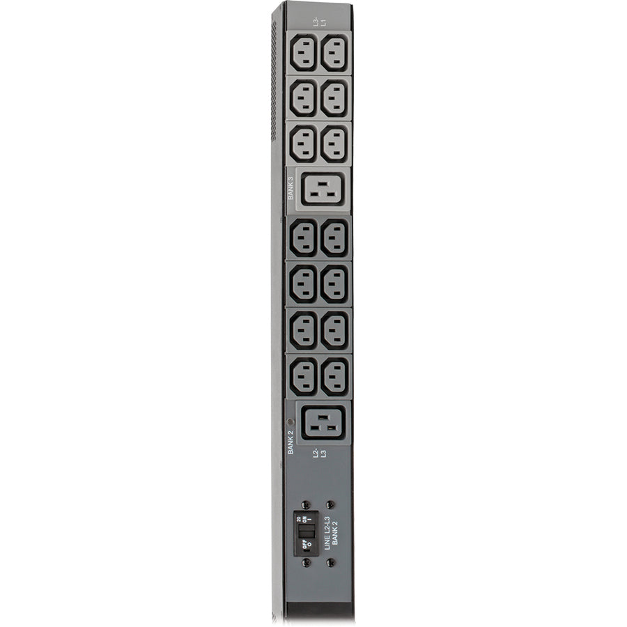 Tripp Lite 3-Phase PDU Monitored 10kW 200/208/240V 42 C13; 6 C19; L21-30P
