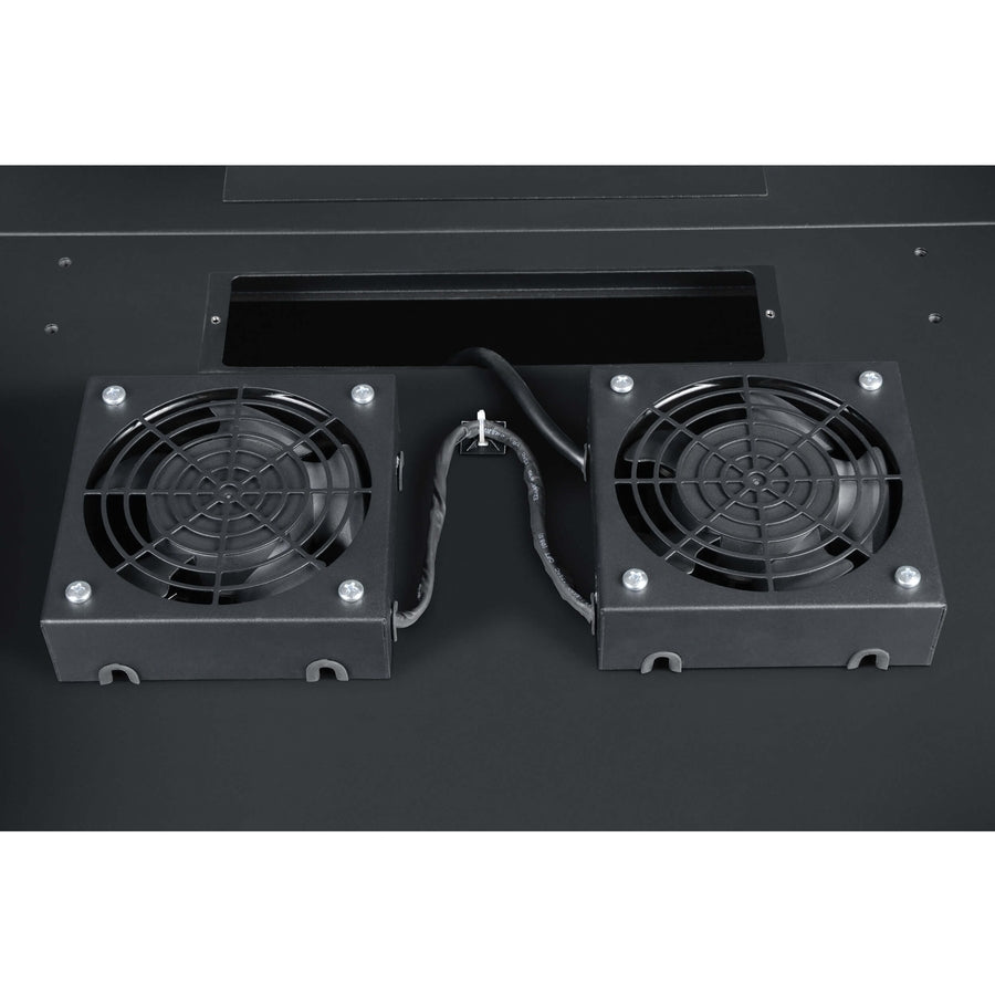 Tripp Lite Wallmount Rack Enclosure Cooling Roof Fan Kit 230V C14 3ft Cord