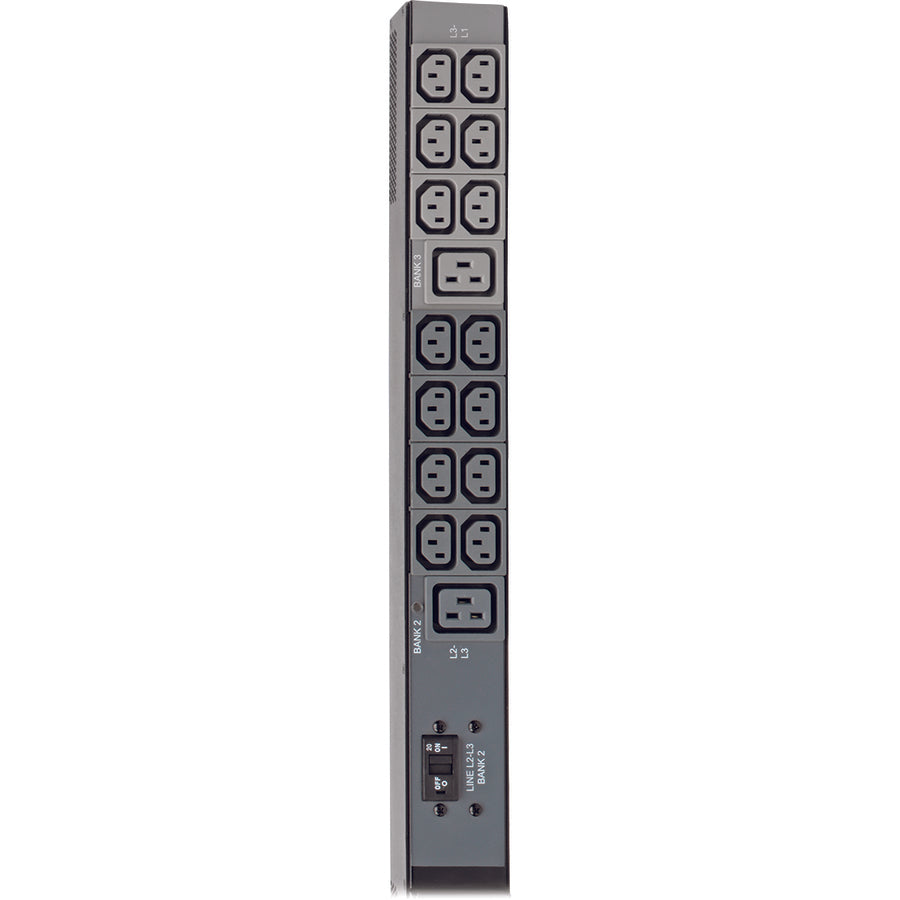 Tripp Lite 3-Phase PDU Monitored 14.5kW 200/208/240V 42 C13; 6 C19; IEC-309