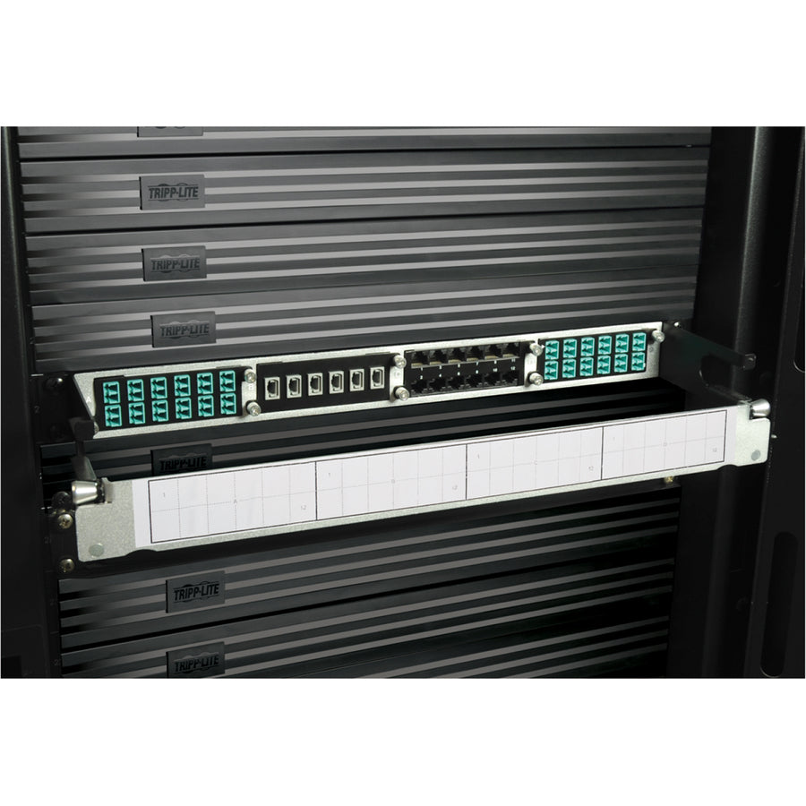 Tripp Lite 10GbE High Density Pass-Through Cassette 12 LC Duplex Connection