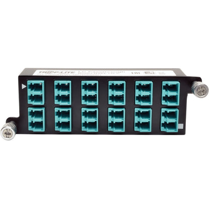 Tripp Lite 10GbE High Density Pass-Through Cassette 12 LC Duplex Connection
