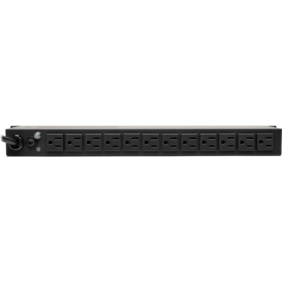 Tripp Lite PDU Metered Isobar Surge 120V 15A 5-15R 14 Outlet 5-15P 1URM