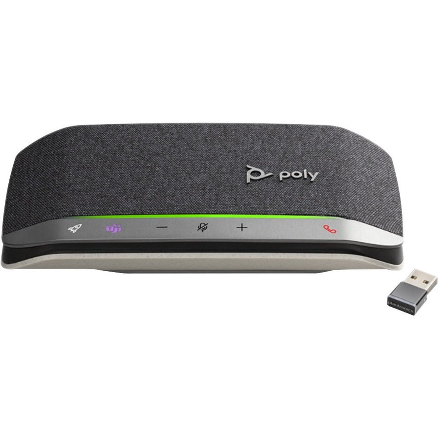 Poly Sync 20+ for Microsoft Teams Portable Speakerphone, USB-A, Bluetooth for Smartphone , PC Connect via BT600 Bluetooth adapter