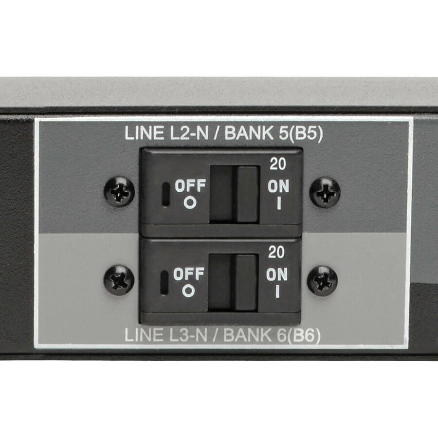 Tripp Lite 3-Phase PDU Switched 28.8kW 220/230/240V 12 C13; 12 C19 Hardwire