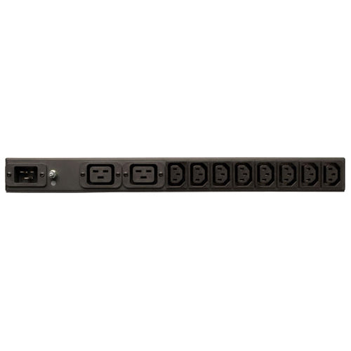 Tripp Lite PDU Basic Dual Volt 100-240V 20A 2 C19; 12 C13 Outlet 1U 0U RM