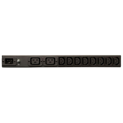 Tripp Lite PDU Basic Dual Volt 100-240V 20A 2 C19; 12 C13 Outlet 1U 0U RM