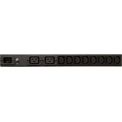 Tripp Lite PDU Basic Dual Volt 100-240V 20A 2 C19; 12 C13 Outlet 1U 0U RM