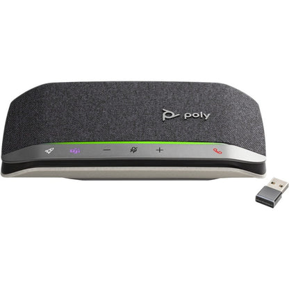 Poly Sync 20+ Portable Speakerphone, USB-C, Bluetooth for Smartphone , PC Connect via BT600C Bluetooth adapter